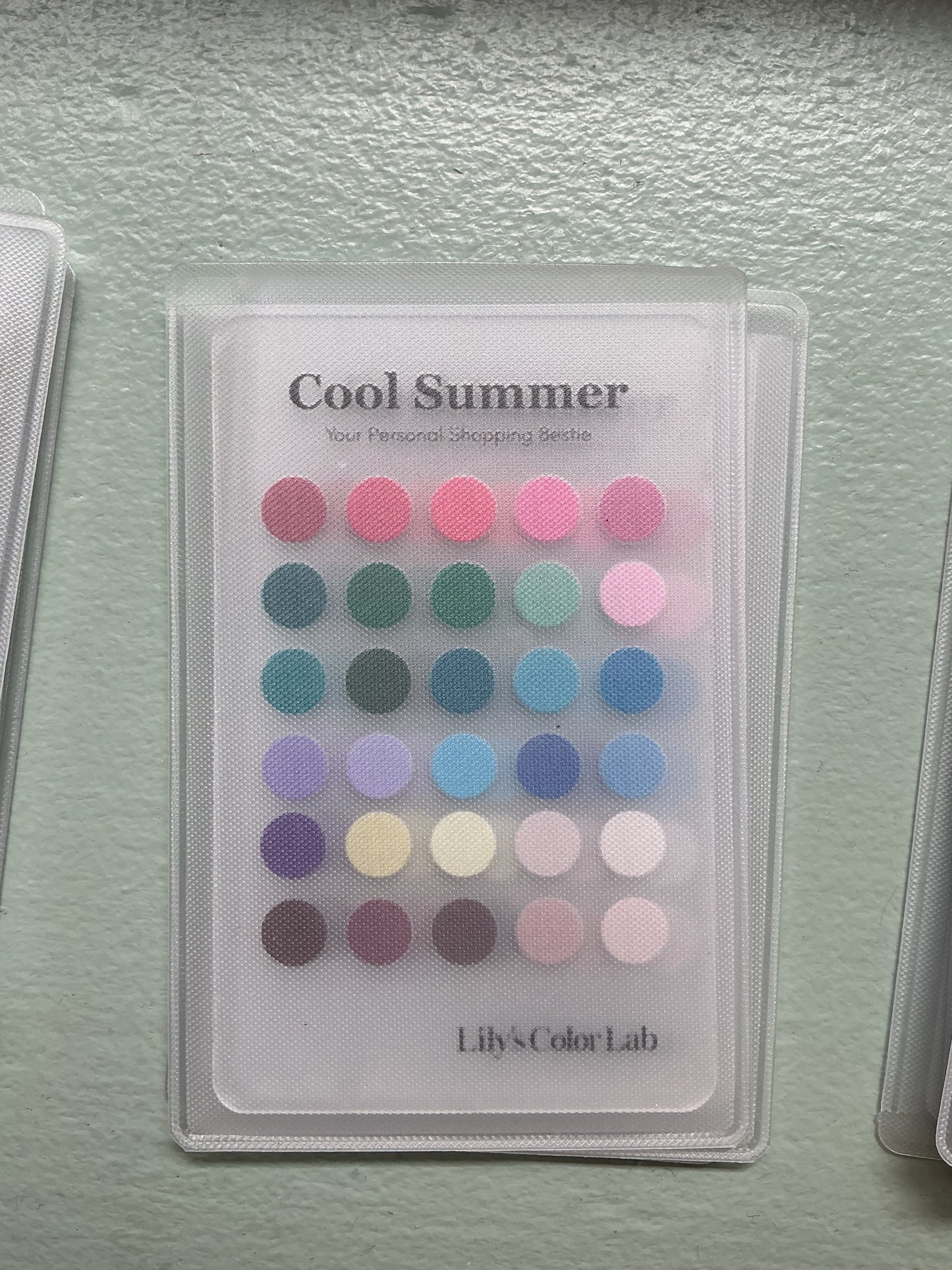 Color Card, True Summer, Soho