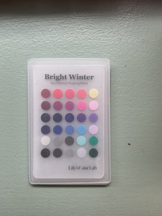 Color Card, Bright Winter, Soho
