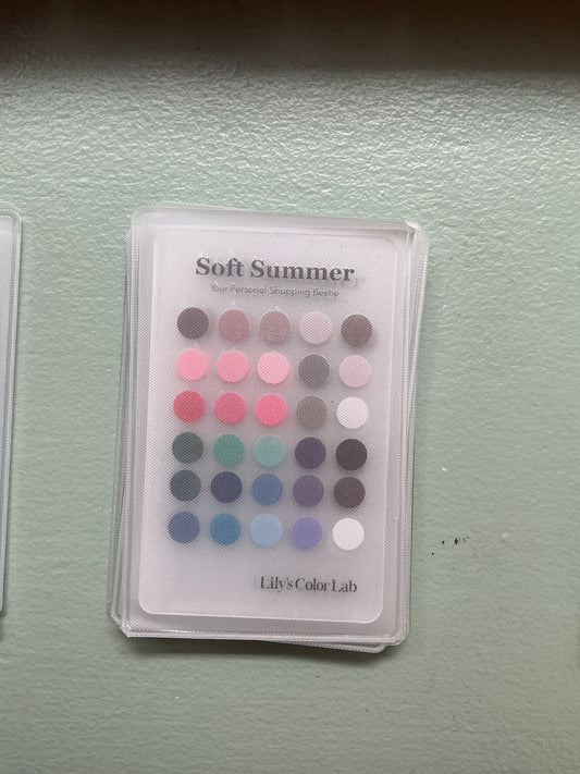 Color Card, Soft Summer, Soho
